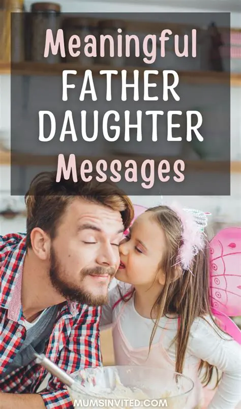 A Heartfelt Conversation Between a Father and Daughter
