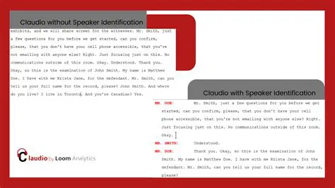 Add speaker identification