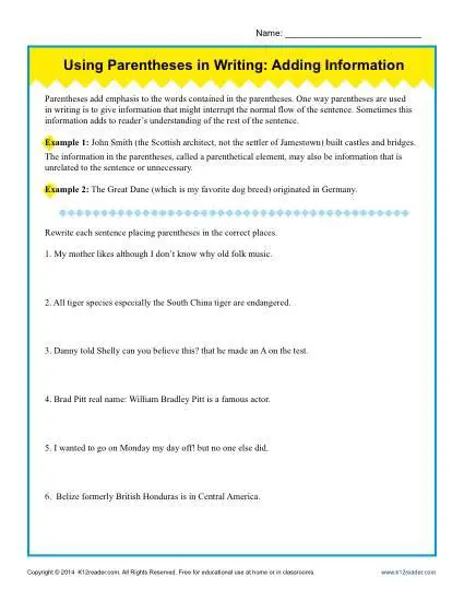 Adding Parenthetical Information within Parentheses