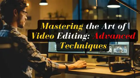 Advanced Editing Techniques