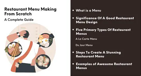 Advantages of the A La Carte Menu System