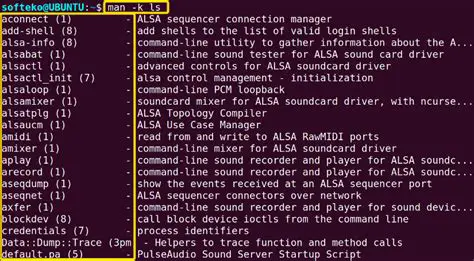 Basic Usage of the man Command