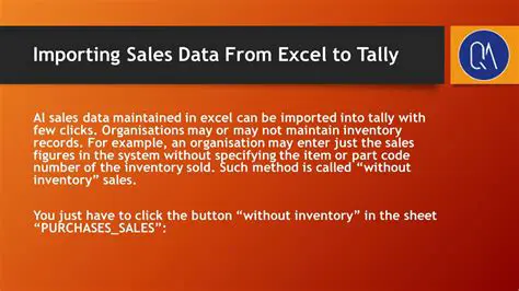 Benefits of Importing Sales Data