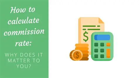 Calculating Commission Amount
