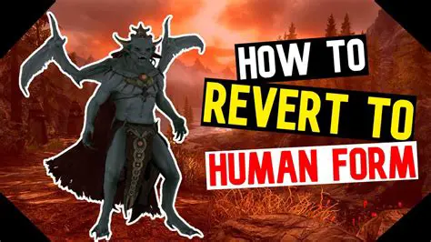Change Back into Human Form