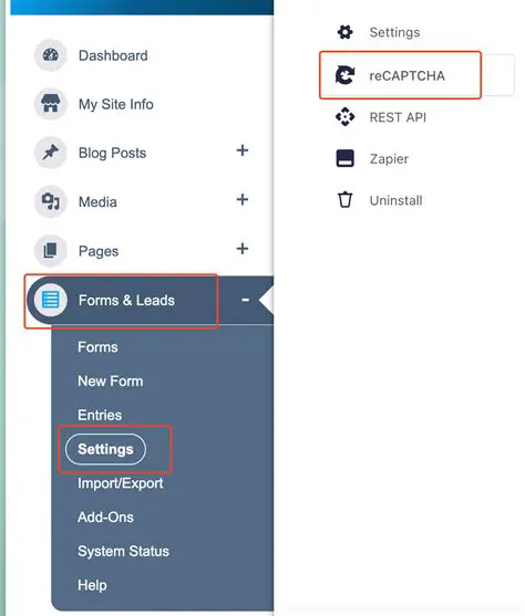 Check the ReCaptcha settings