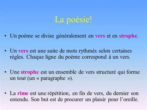 Comment Proposer un Titre pour Chaque Strophe