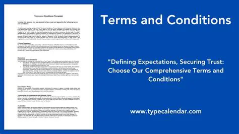 Conditions Applied to Parameters