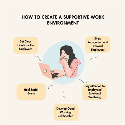 Create a supportive work atmosphere