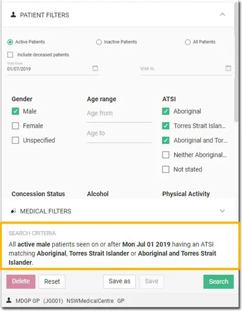 Customized Patient Reports