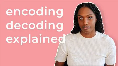 Decoding and Encoding Solutions