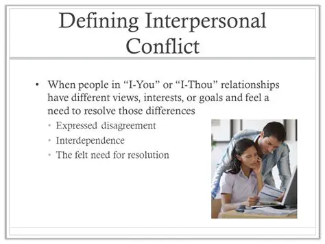 Defining Interpersonal Conflict