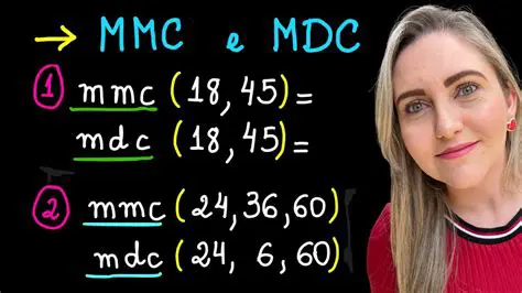 Determine o MDC de 45A e 63B