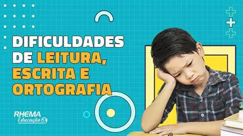 Dificuldade em ler e escrever
