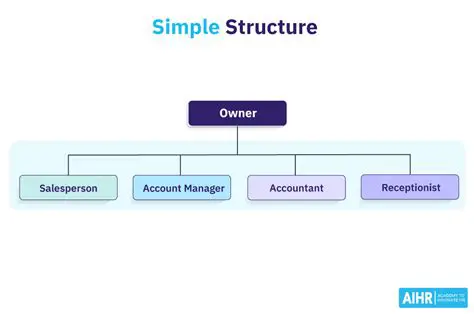 Establish a clear management structure