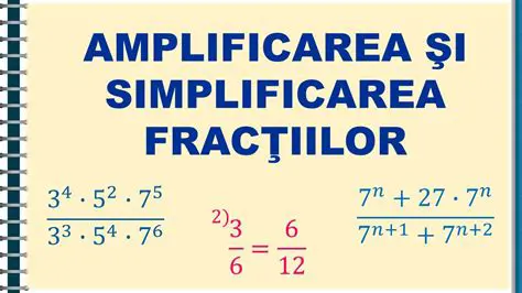 Exemple de Fractii cu Simplificare