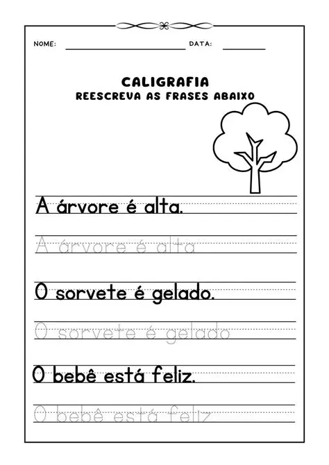 Exemplos de Frases para Reescrever
