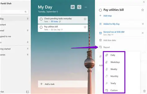 Features of a Reminder Program