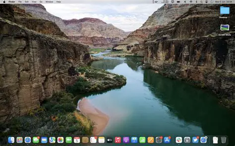 Features of Eagle River Wallpaper
