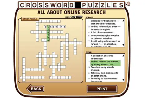 Features of the Free Crossword Puzzle Maker