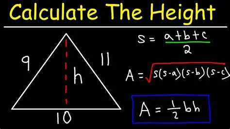 Finding the Height of the Triangle