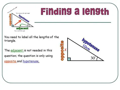 Finding the Length of the Opposite Side