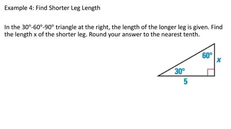 Finding the Length of the Shorter Leg