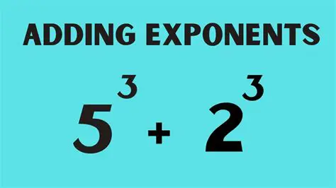 Forgetting to add exponents