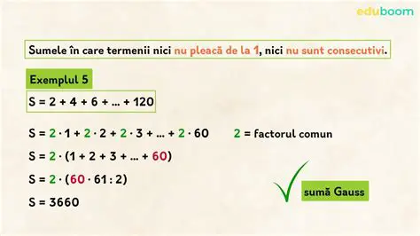 Formula pentru suma a patru numere naturale consecutive