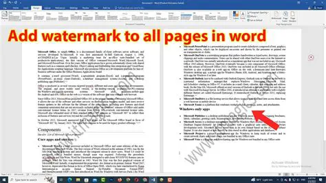 Frequently Used Watermark Wording