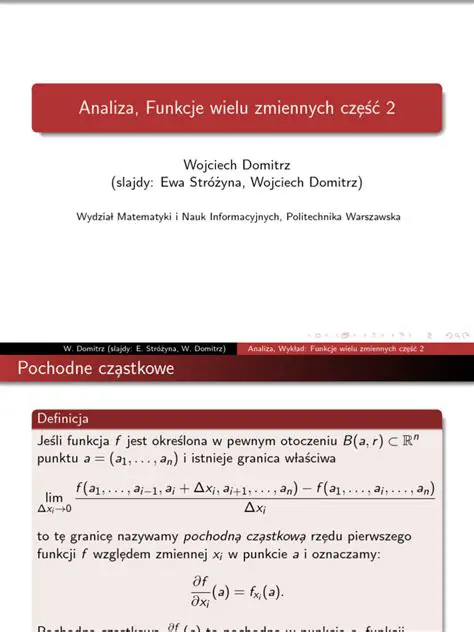 Funkcje jako deklaracja zmiennych