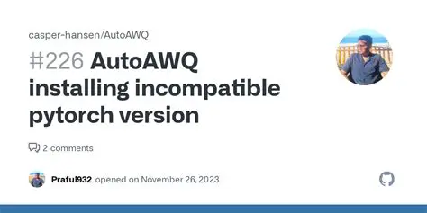 Incompatible PyTorch Version