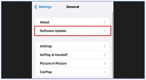 Incorrect software settings