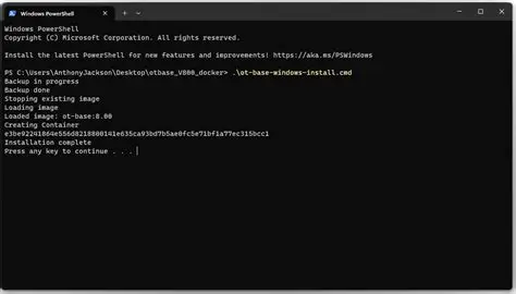 Install Script Modifications