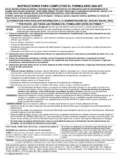 Instrucciones para completar el cuadro
