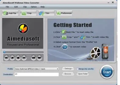 Key Features of Aimediasoft Walkman Video Converter