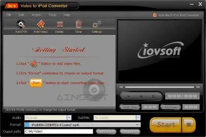 Key Features of Ainsoft AVI Video Converter