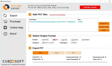Key Features of CubexSoft Outlook Export Tool