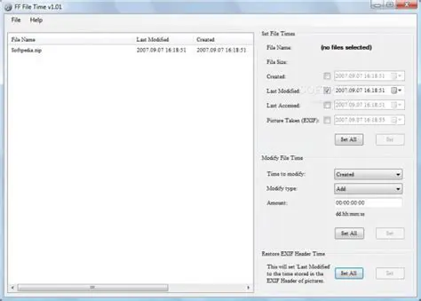 Key Features of FF File Time