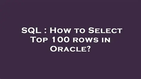 Key Features of HAMS 100 SQL