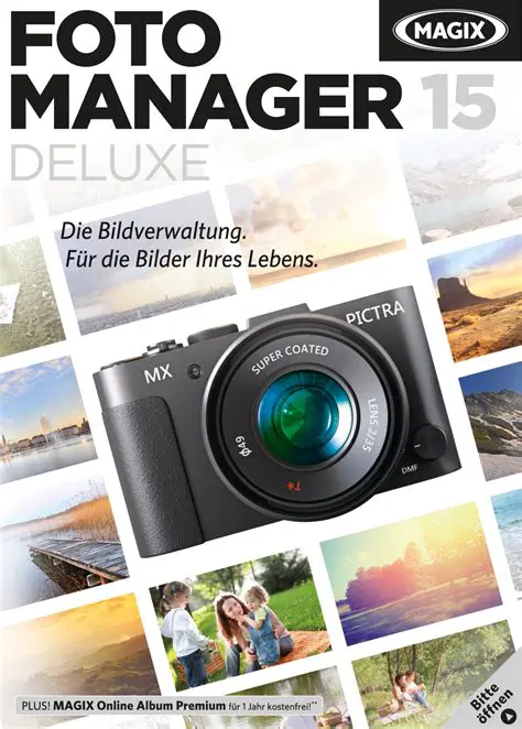 Key Features of MAGIX Photo Manager 15 Deluxe