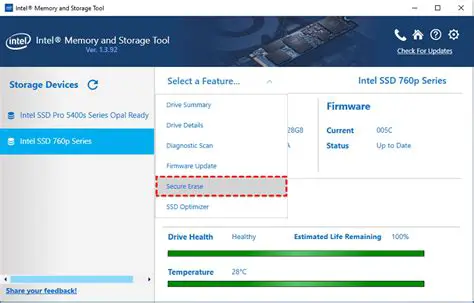 Key Features of Secure Drive Erase