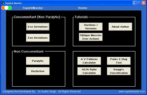 Key Features of SquintMaster