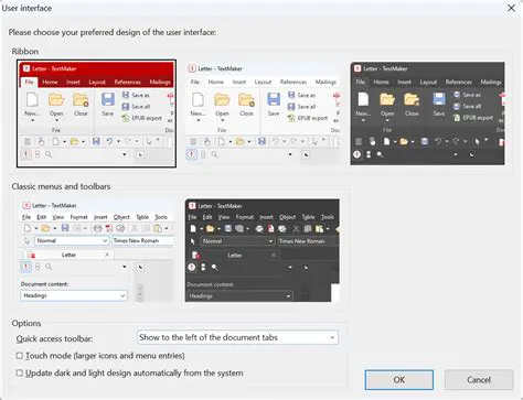 Key Features of the Classic Menu Toolbar Interface Software