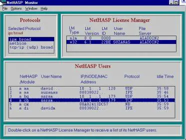 Key Features of the NetHASP License Manager