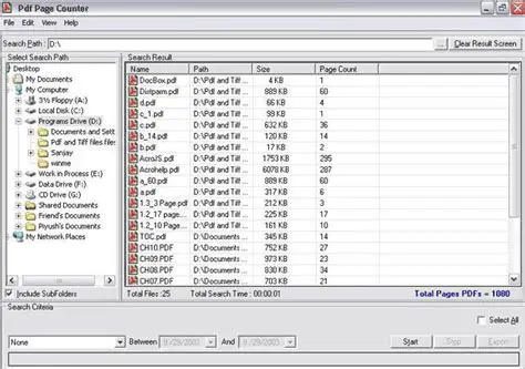 Key Features of TIFF PDF Counter