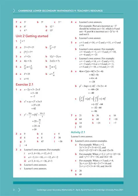 Key Features of Upfront Maths LS