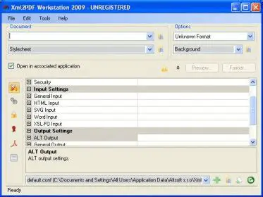 Key Features of Xml2PDF Commander 2009