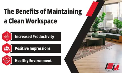 Maintaining a Clean Work Environment