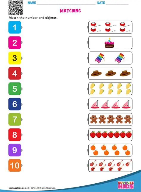 Matching the Numbers with Number Sets